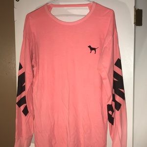 PINK Victoria’s Secret open back tee XS